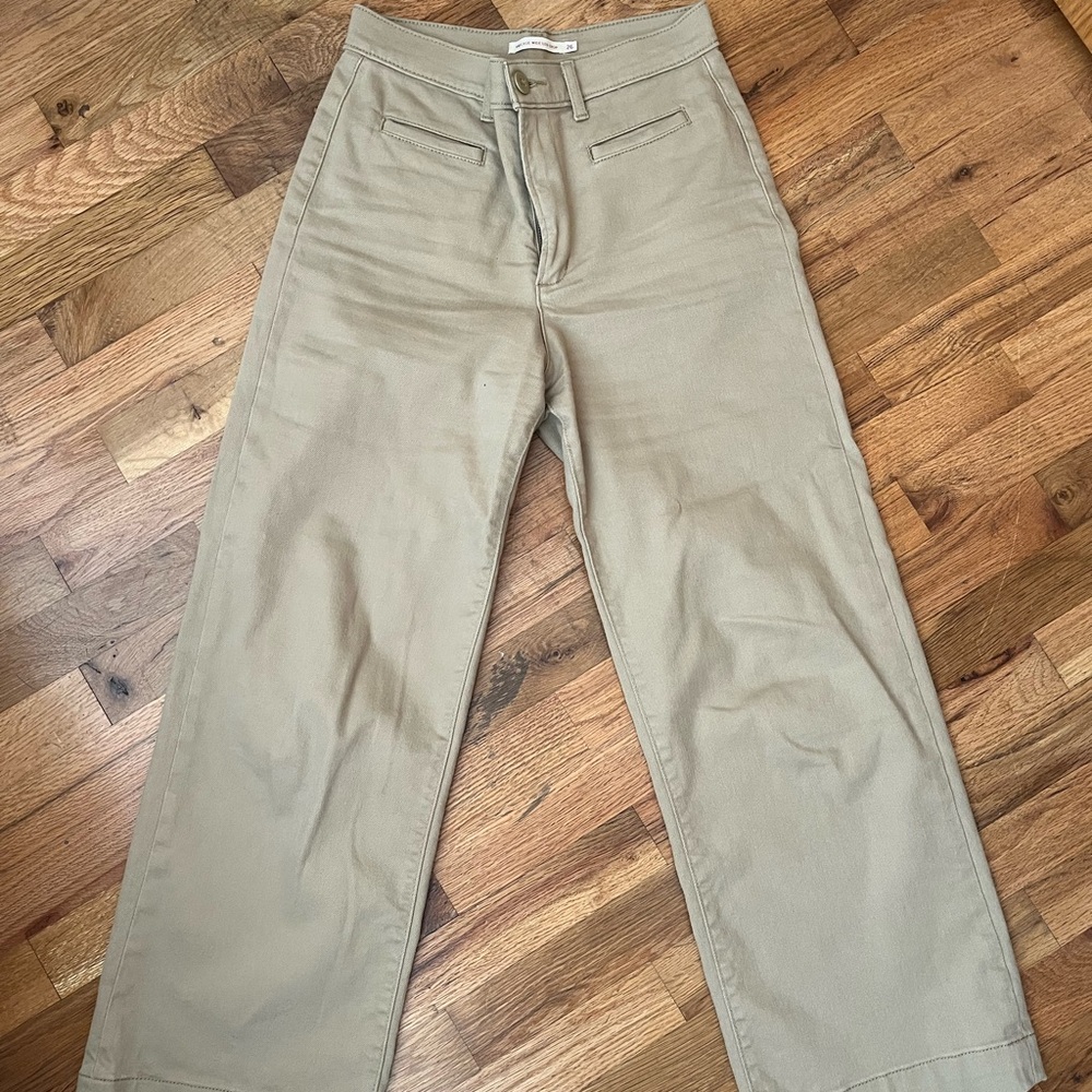 Levi’s ribcage crop wide leg pants